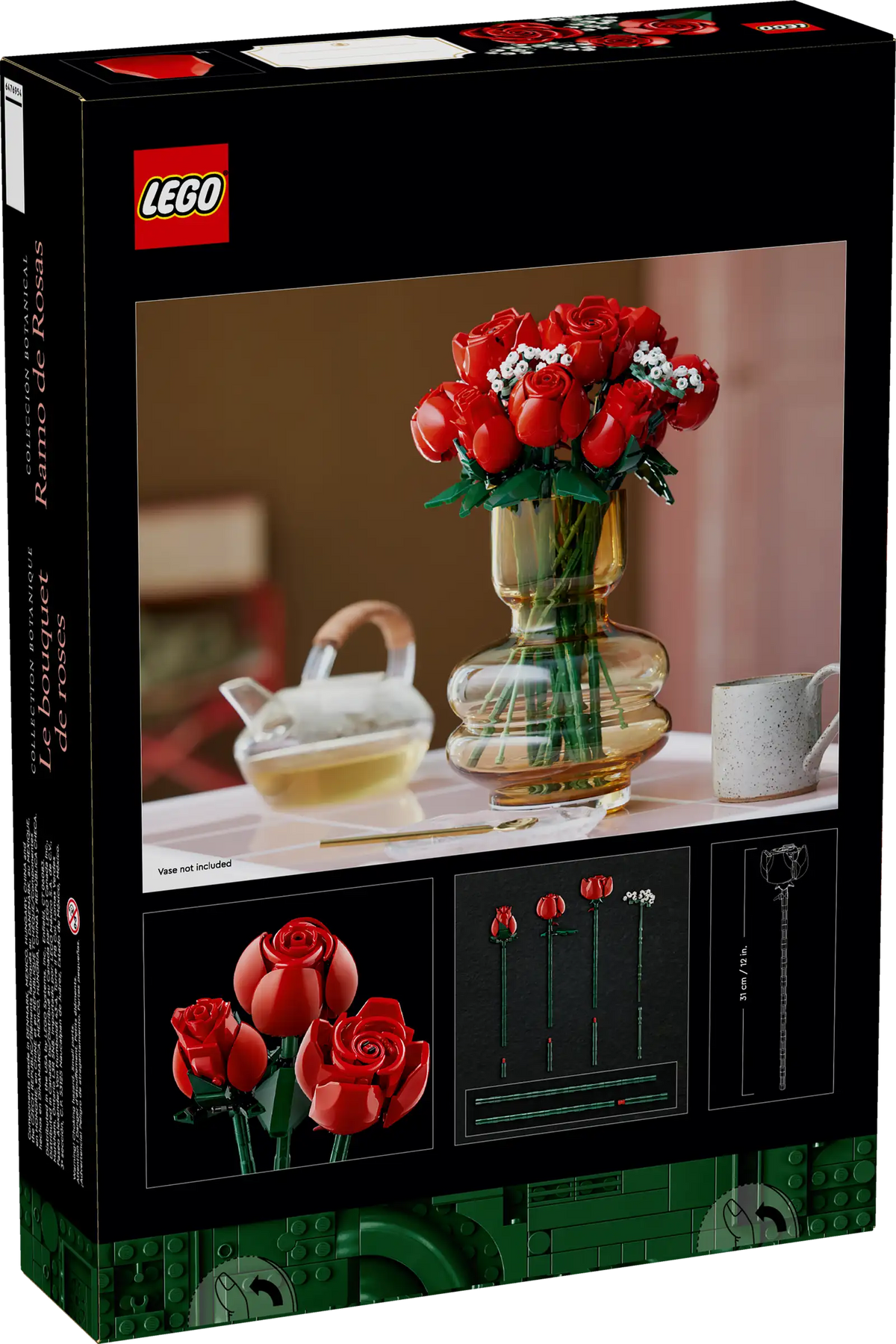 LEGO Icons: The Botanical Collection 10328 Bouquet of Roses